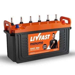 Livfast Maxximo MXSTJ 1848 150Ah Short Tubular Jumbo Inverter Battery