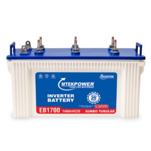 MTEK JUMBO TUBULAR EB1700+ 140 AH Inverter Battery