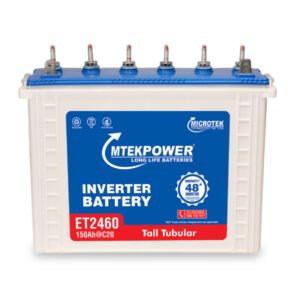 MTEK TALL Tubular ET2460+ 150AH Inverter Battery